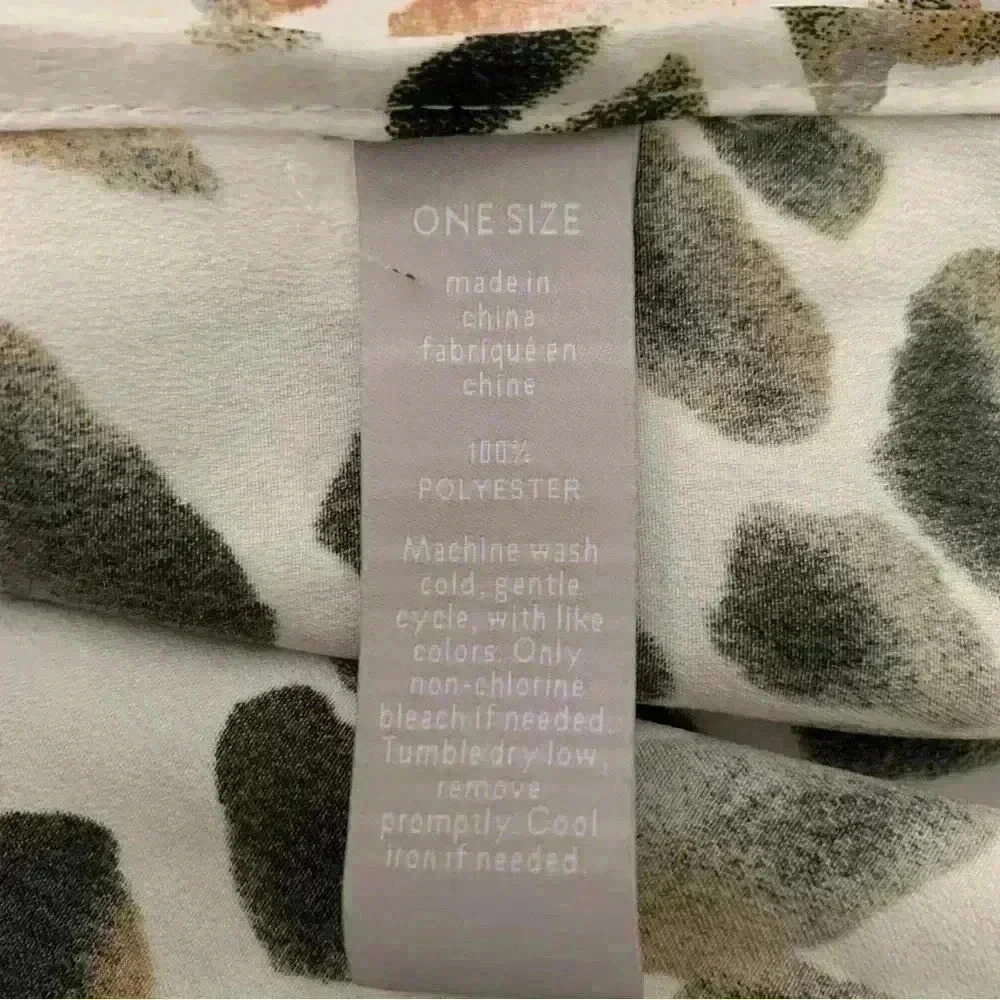 Nordstrom Animal Print Kimono One Size - Picture 7 of 7